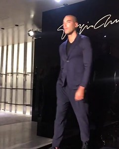 GIORGIO ARMANI SPRING/SUMMER 2018 MILAN STYLING TEAM TRUNK SHOW #armani | Willy Monfret