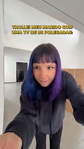 1.4M views · 25K reactions | Quem não gostaria de uma surpresa dessas? A mais nova TV TCL QD-Mini LED agora tá na MINHA SALA 凉. São 98 polegadas de pura FLUIDEZ e som que TREME até as paredes! @tclbrasiloficial #TCL #TCLQDMiniLEDTV #QDMiniLEDTV | Camila ''Camilota'' Silveira | Facebook