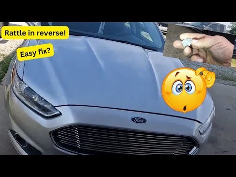 2013 Ford Fusion with a rattle in reverse. Customer is afraid its an engine problem! EASY FIX??