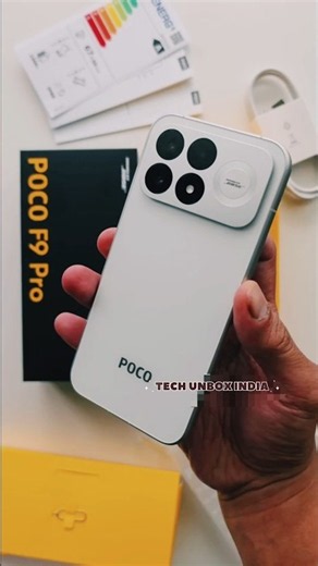 POCO F9 Pro Unboxing 😱 | First Look + Full Setup Guide 🔥📱