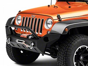 Barricade Jeep Wrangler Extreme HD Full Width Front Bumper J119794 (07-18 Jeep Wrangler JK) - Free Shipping