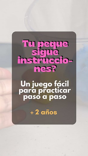 ¿Tu peque sigue instrucciones? 🤔✨ Con este juego de objetos escondidos, puedes enseñarle a escuchar, esperar y actuar paso a paso, ¡mientras se divierte al máximo! 🧩💡 Prueba en casa y cuéntame cómo les fue 👇 #LenguajeInfantil #EstimulaciónDelLenguaje #SigueInstrucciones #AtenciónInfantil #JuegosDeLenguaje