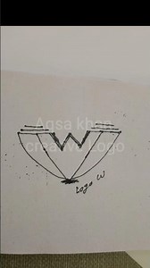 creative Logo design with letter W