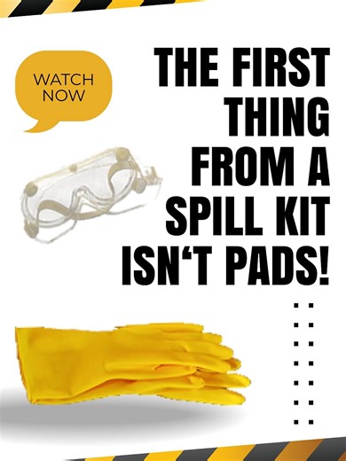 DON‘T just wipe it! The FIRST thing from a spill kit isn‘t pads!⚠️ Here‘s the RIGHT way to use a professional spill response kit. Remember: PPE (Personal Protective Equipment) is ALWAYS the first step before handling any chemical or oil. It‘s not just procedure—it‘s your safety. The JXY Spill Kit is designed to put your protection first. Respond professionally, stay safe. #SpillResponse #SpillKit #PPE #SafetyTraining #OilSpill #WorkplaceSafety #LabSafety #EnvironmentalCompliance #HowTo #SafetyFi