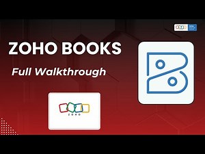 Zoho Books Full Tutorial 2025 | Complete Module-by-Module Walkthrough