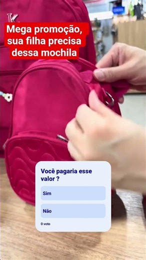 Kit Mochila Feminina XV-3018 com Design Moderno e Bolso Frontal Duplo e Charme #mochila