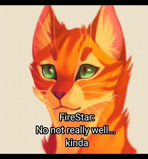 SpottedLeaf x FireHeart #cheerleader #warriorcats #warriors #memes #viral #trending #fireheart