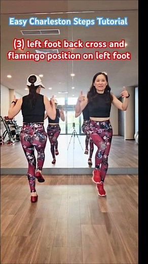 Charleston Tutorial for beginners #shuffle #dance #summeronshorts