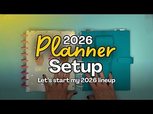 My FIRST Planner Setup of 2026