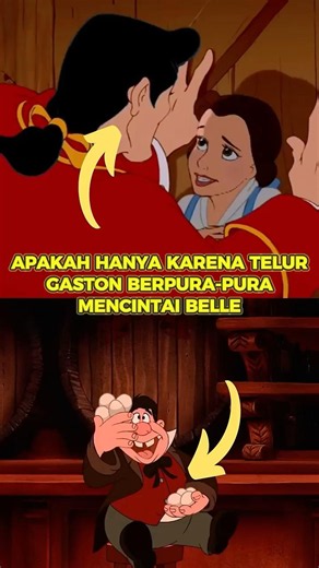 TEORI KOCAK! 🍳 Gaston Terobsesi Pada Belle Cuma Demi Persediaan Telur Gratis? ✨😱