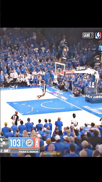 Devin Vassell DUNK of the NBA Playoffs! Spurs vs Thunder Game 7 😱🙌 #shorts #nba