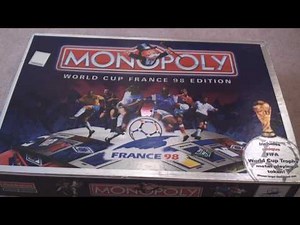 FIFA World Cup Monopoly Unboxing LIMITED EDITION