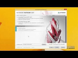 autocad 2017 installation