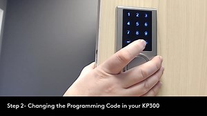 Step 2 - How to change the Programming Code with your Delaney KP300