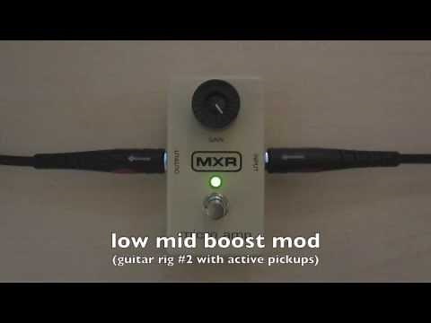 MXR micro amp mod