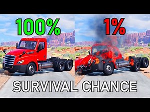 Realistic Survival Chance Crashes #61 | BeamNG.drive