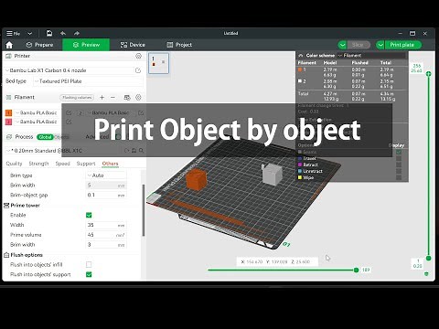 Bambu Studio Print Object buy Object
