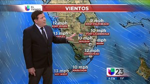 3.9K views · 47 reactions | Se acerca el tiempo más fresco. Este es el pronóstico del tiempo para el fin de semana en el sur de la Florida. | Univision Miami | Facebook
