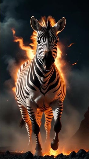 🔥 Zebra Berubah Jadi Monster! 🔥 Transformasi Menakutkan!