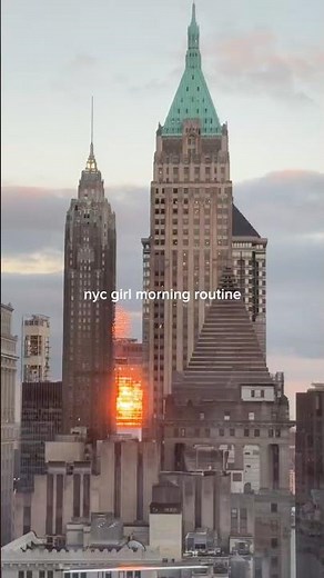 my girly nyc morning routine 💭💭