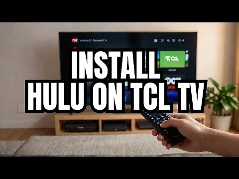 How to Install or Update Hulu on TCL Smart tv || Add Hulu to TCL TV