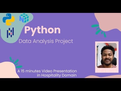Python Data Analysis Project Presentation in Hospitality Domain