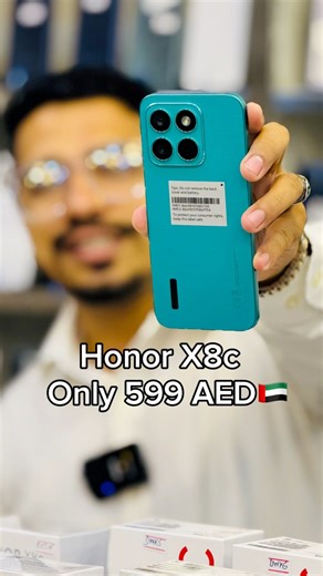 📱 Honor X8c⚙️ 8GB RAM | 256GB Storage📸 108MP Ultra Clear Camera🔋 5000mAh Long Battery Life🛡️ 1-Year Warranty💰 Only 599 AED 🇦🇪📍 Mustaqbal Zamzam – Deira, Dubai(Opp. Gold Souq Metro Station)📞 Order Now:📱 971564921256📱 971559611592📱 971523189175📱 971522435761 #MustaqbalZamzam #HonorX8c #DubaiDeals #UAE #SmartphoneUAE | Mustaqbal ZamZam