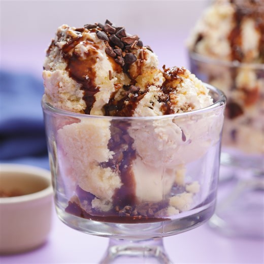 Leftover Cake Ice Cream