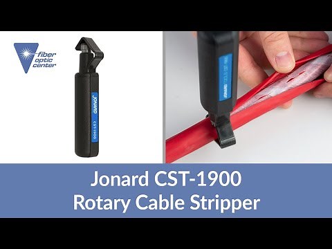 Jonard Tools CST-1900 Rotary Cable Stripper - Available from Fiber Optic Center