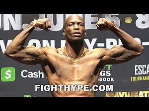 CHAD JOHNSON "KEEP YA F**KIN HANDS UP" WEIGH-IN VS. BRIAN MAXWELL; RIPPED & READY FOR BOXING DEBUT