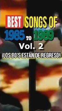 🔥 Las Mejores Canciones en Inglés de 1985 - 1989 Vol. 2 #80s #MusicaDeLos80 #80sMusic #retro #djpaez