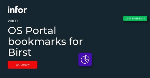 Use Infor Birst with even greater efficiency by creating OS Portal bookmarks for quick access to your most important links. Follow along as we demonstrate in our latest tutorial. https://bit.ly/3Tz0jmh #InforBirst #InforOS | Infor | Facebook