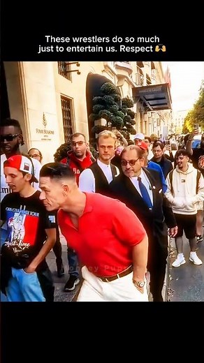 These Wrestlers Do So Much To Entertain Us. Respect 🙌 (WWE Edit) #wwe #johncena #johncenaretirement