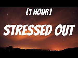 Twenty One Pilots - Stressed Out [1 HOUR /Lyrics] (sped up) My name's Blurryface and I care what you