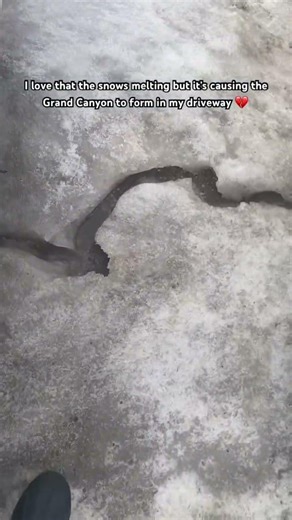 But like can the snow melt a little faster #snow