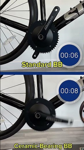 Spin Test - State Bicycle Co. Ceramic BSA BB vs Traditional Bottom Bracket