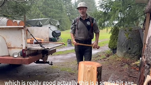 伐木专家讲解最经典的伐木方式 砍柴教学