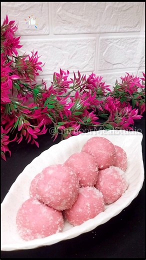 🥥 Coconut Ladoo in Minutes | Easy Homemade Sweet Recipe ✨