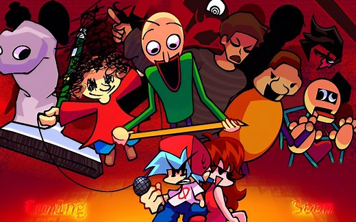 FNF优质MOD更新 Baldi's Basics in Funkin 1.5 DEMO 全流程