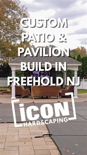 🏡 From Patio to Pavilion: The Ultimate Outdoor Living Space by ICON Construction Greg from ICON Construction walks us through the grand finale of this stunning Freehold, NJ backyard transformation — a 14’ x 16’ custom-built pavilion featuring a stone veneer TV wall, 85” outdoor TV, built-in fireplace, and a fully integrated sound and lighting system — all controlled with the touch of a remote. 🔥🎶💡 This was the final piece of a complete outdoor build that also includes a paver patio, retainin