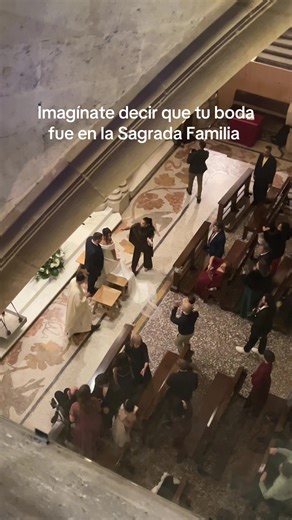 Boda Especial en la Sagrada Familia