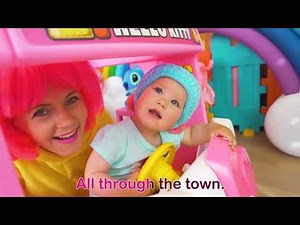 Bus Driver Song | Vasya Nursery Rhymes & Kids Songs