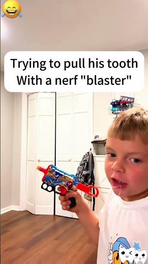 Funny tooth extraction. #shortvideo #baby #foryou #funny #tooth