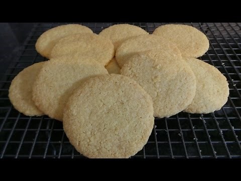Almond Shortbread Cookies