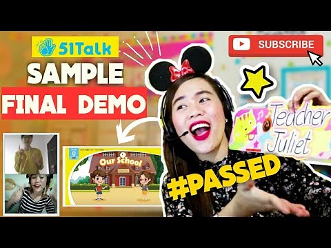51TALK: SAMPLE FINAL DEMO WITH CHINESE EVALUATOR //TOPIC: OUR SCHOOL //TIPS+WHAT TO EXPECT //PASSED!