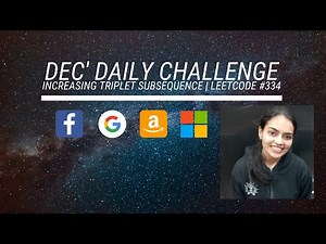 Increasing Triplet Subsequence || Leetcode C++ || O(N) time complexity || O(1) Space complexity