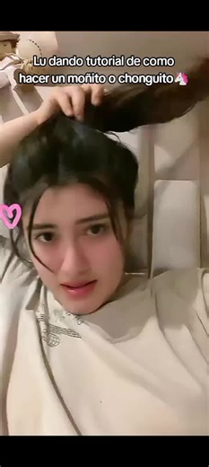 Cómo hacer un moñito o chonguito: tutorial fácil