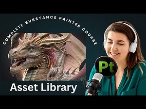 Asset Library in Adobe Substance Painter | Complete Substance Painter Master Course