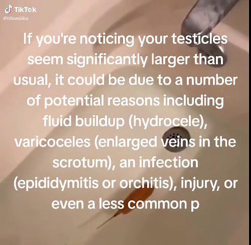 Causas del aumento del tamaño testicular