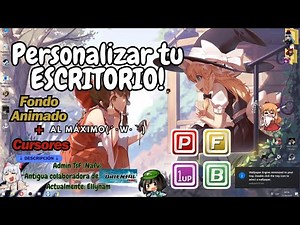🔥 Personalizar Tu Escritorio 🔥 al mejor estilo de [Touhou Project] (WINDOWS 10) Cursores/Fondos